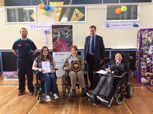 2018 Vale Boccia League winners - Mission Impossible